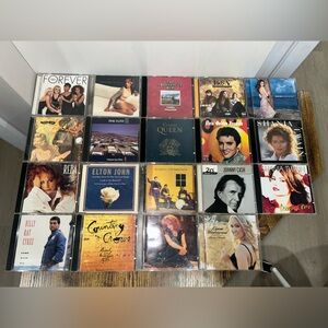 Vintage Mixed CD  Case Lot - Assorted Album Covers